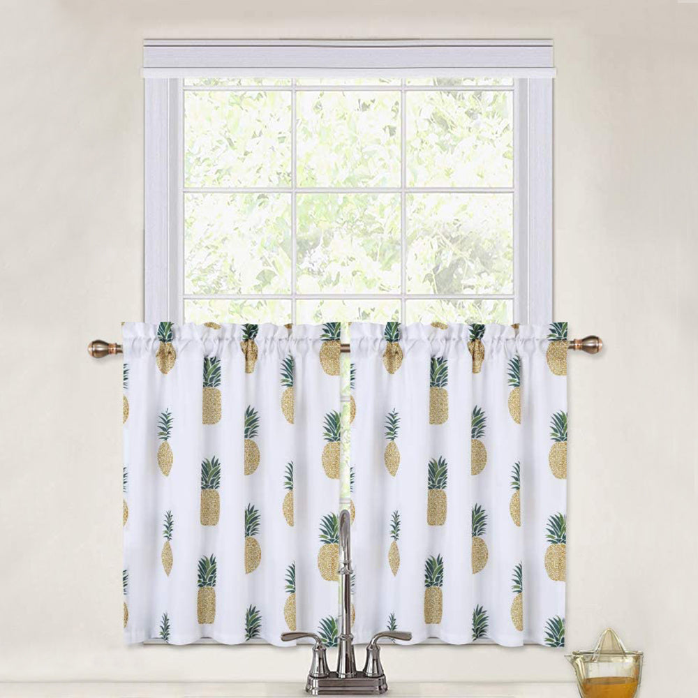 Pineapple Valances for Kitchen