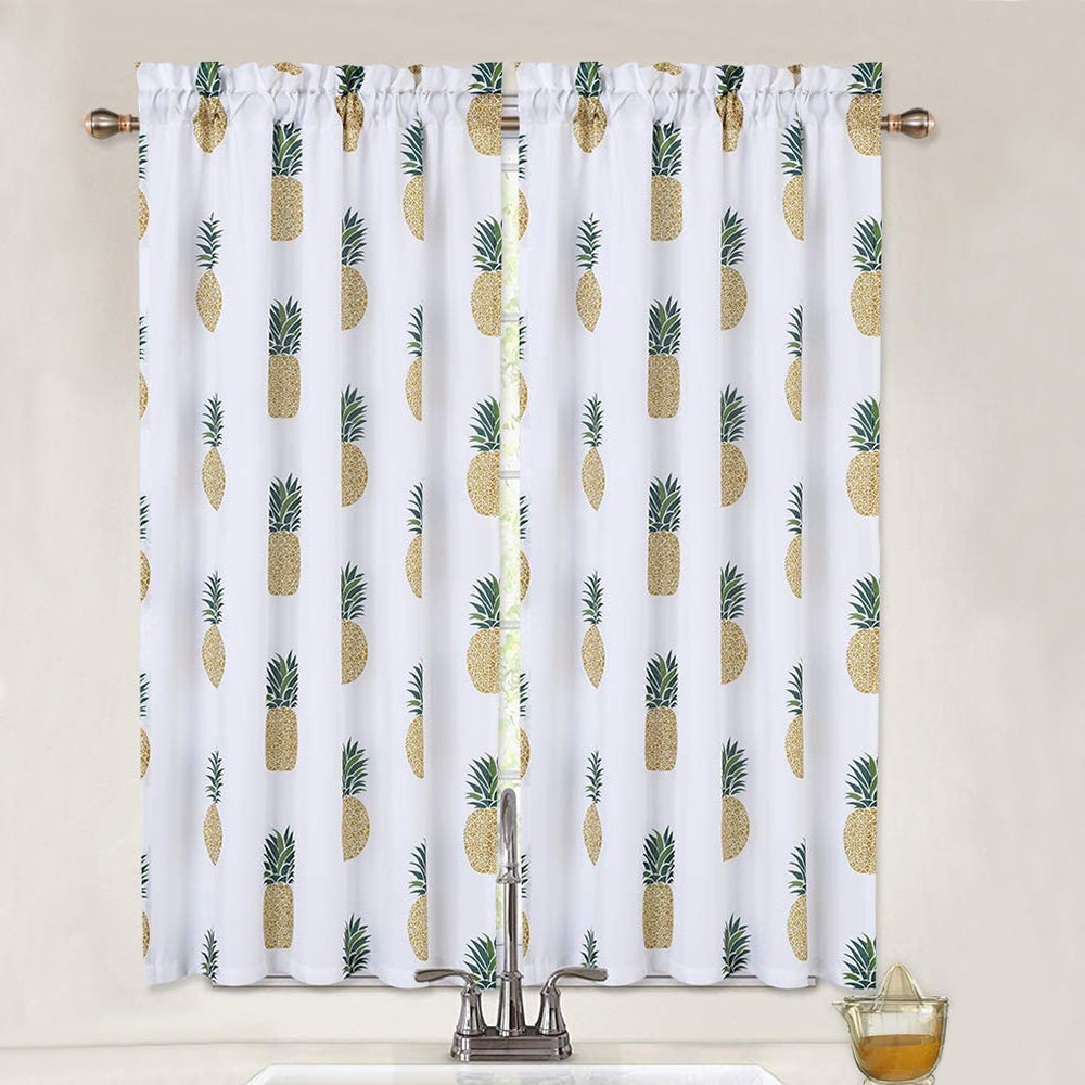 Pineapple Valances for Kitchen