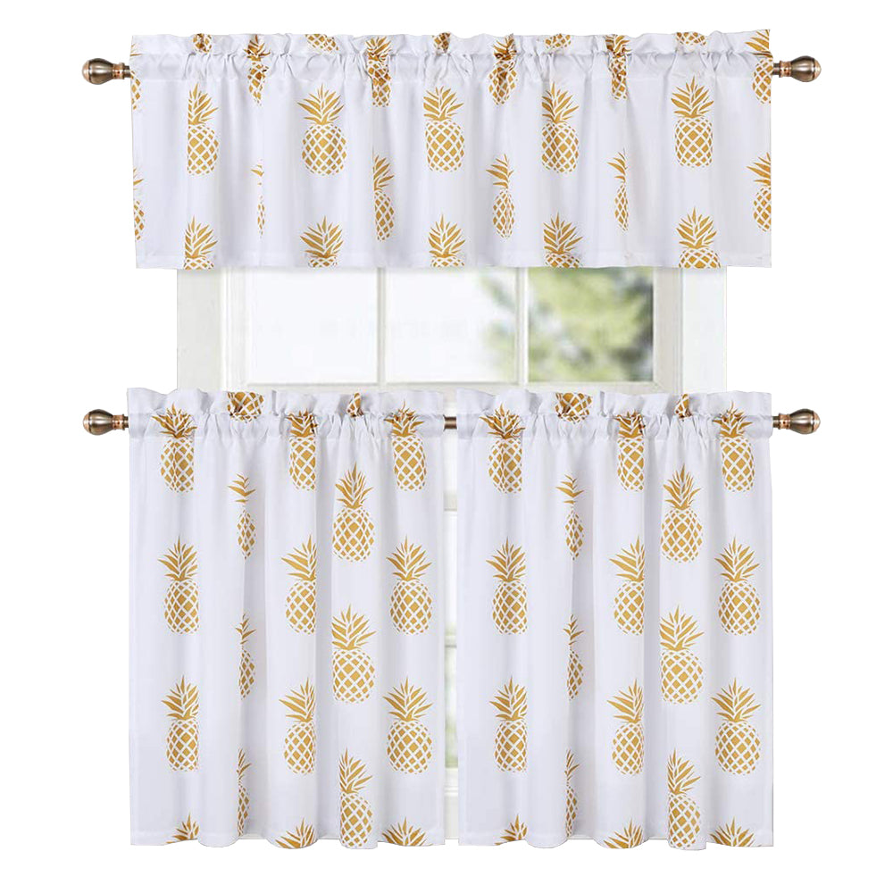 Pineapple Valances for Kitchen