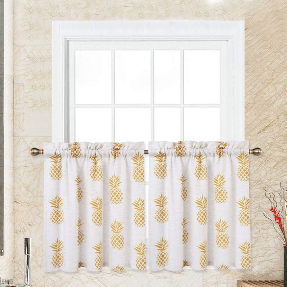 Pineapple Valances for Kitchen