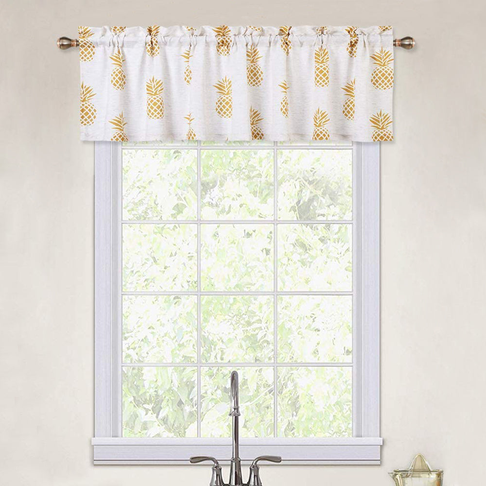 Pineapple Valances for Kitchen