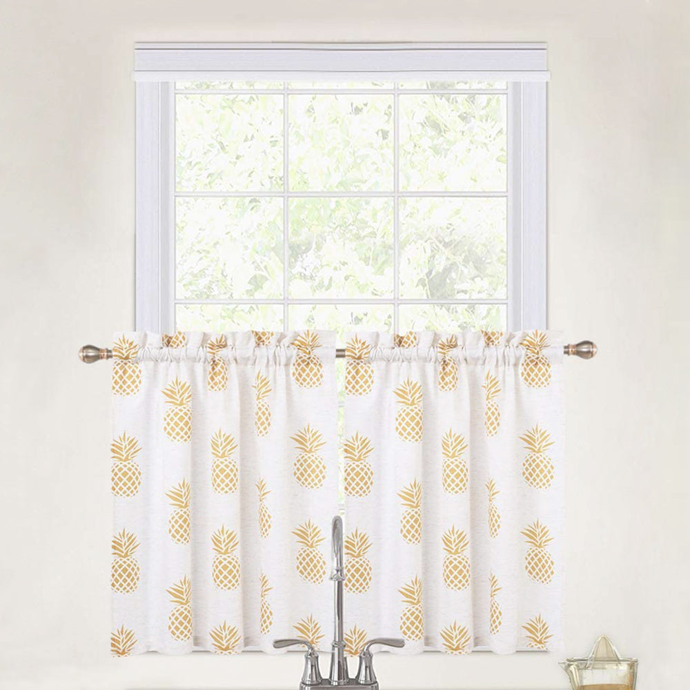 Pineapple Valances for Kitchen